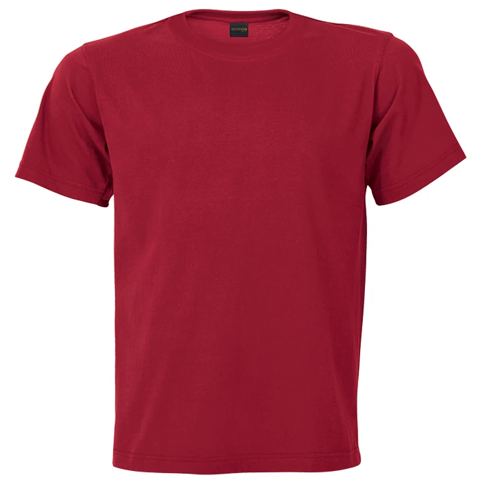 Red Crew neck T-shirt 100% cotton 160g